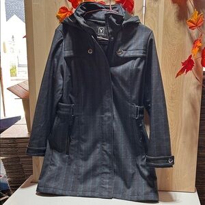Northside Plaid coat - Blue and Gray size 6